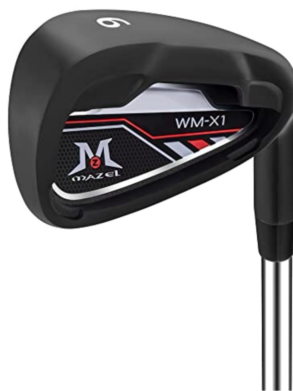 WM-X1/2 Men's Golf Irons Set 1-9, PW, AW, SW - Graphite/Steel Shafts, RH